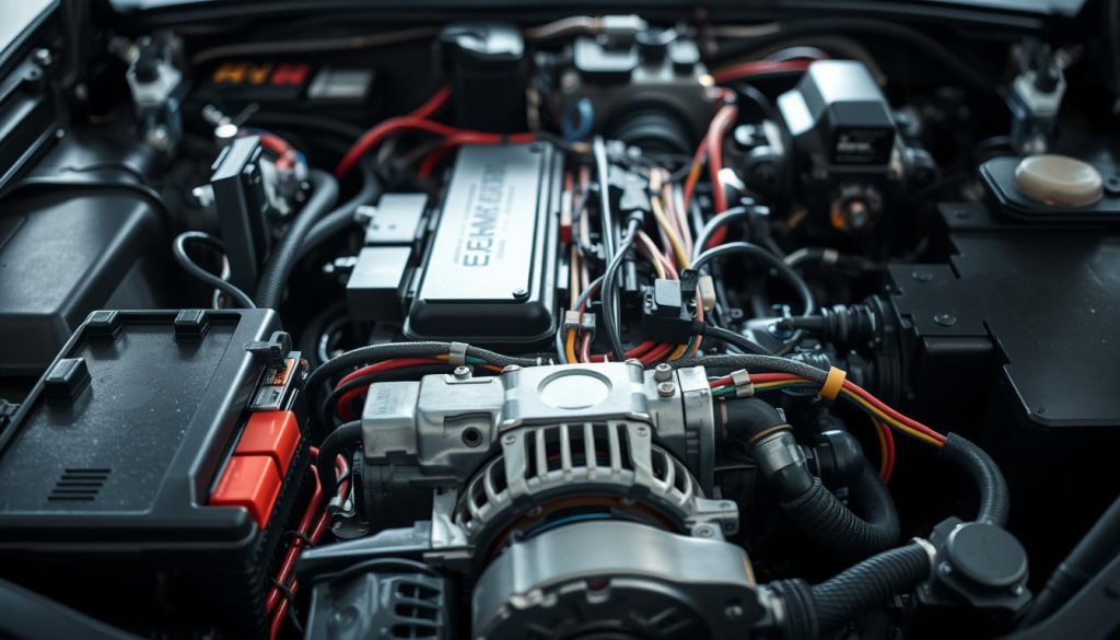 componentes elétricos do carro