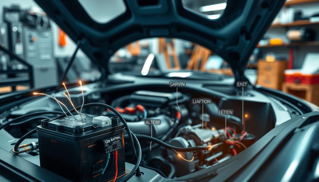 funções elétricas do carro